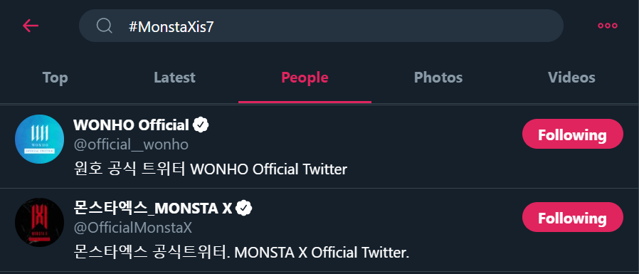 Interesting search result there Twitter... 😉

#MonstaXis7 #BringWonhoBackToMonstaX