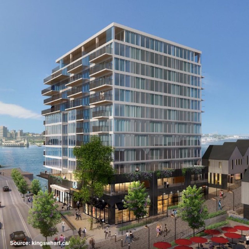 DevelopmentDuff's tweet image. New Proposal: Brightwork, Kings Wharf, Dartmouth

Excavation as officially begun for Brightwork, the newest building at Kings Wharf. Not all details are available yet, but it will be 12 floors, mixed-use, and located on a new road that runs parallel to Alderney Dr.