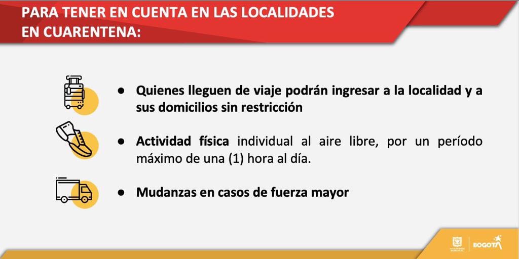 ClaudiaLopez's tweet photo. Tomamos 2 medidas adicionales:
1. Del 5 al 17 de Enero habrá cuarentena estricta y obligatoria en las localidades de Usaquen, Suba y Engativa.
2. Recomendamos a toda familia que regrese a la ciudad, a cualquier localidad, aislarse 7 días y reportar su evolución de síntomas. https://t.co/gLPg4hqIbB