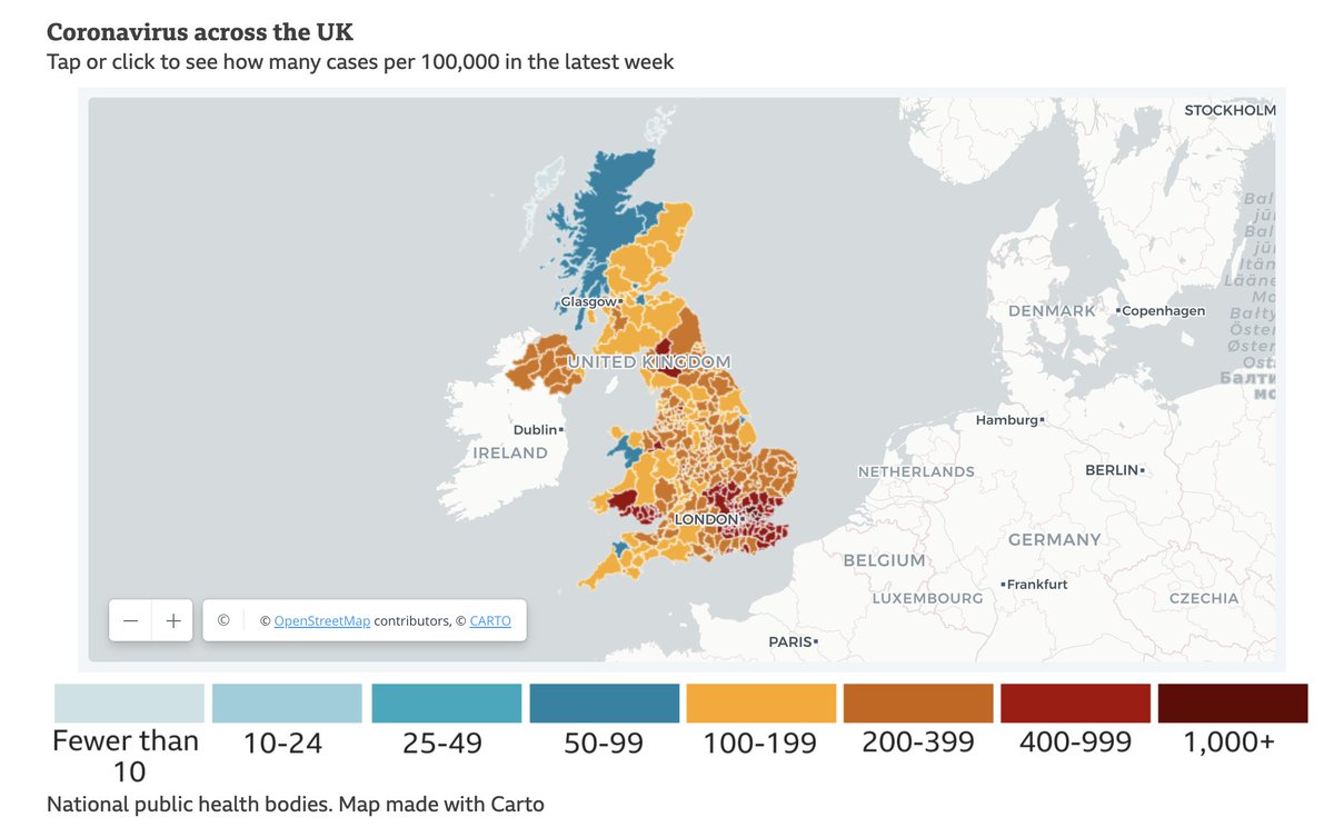 Look how the map of the new strain in England compares with the map of incidence in the UK