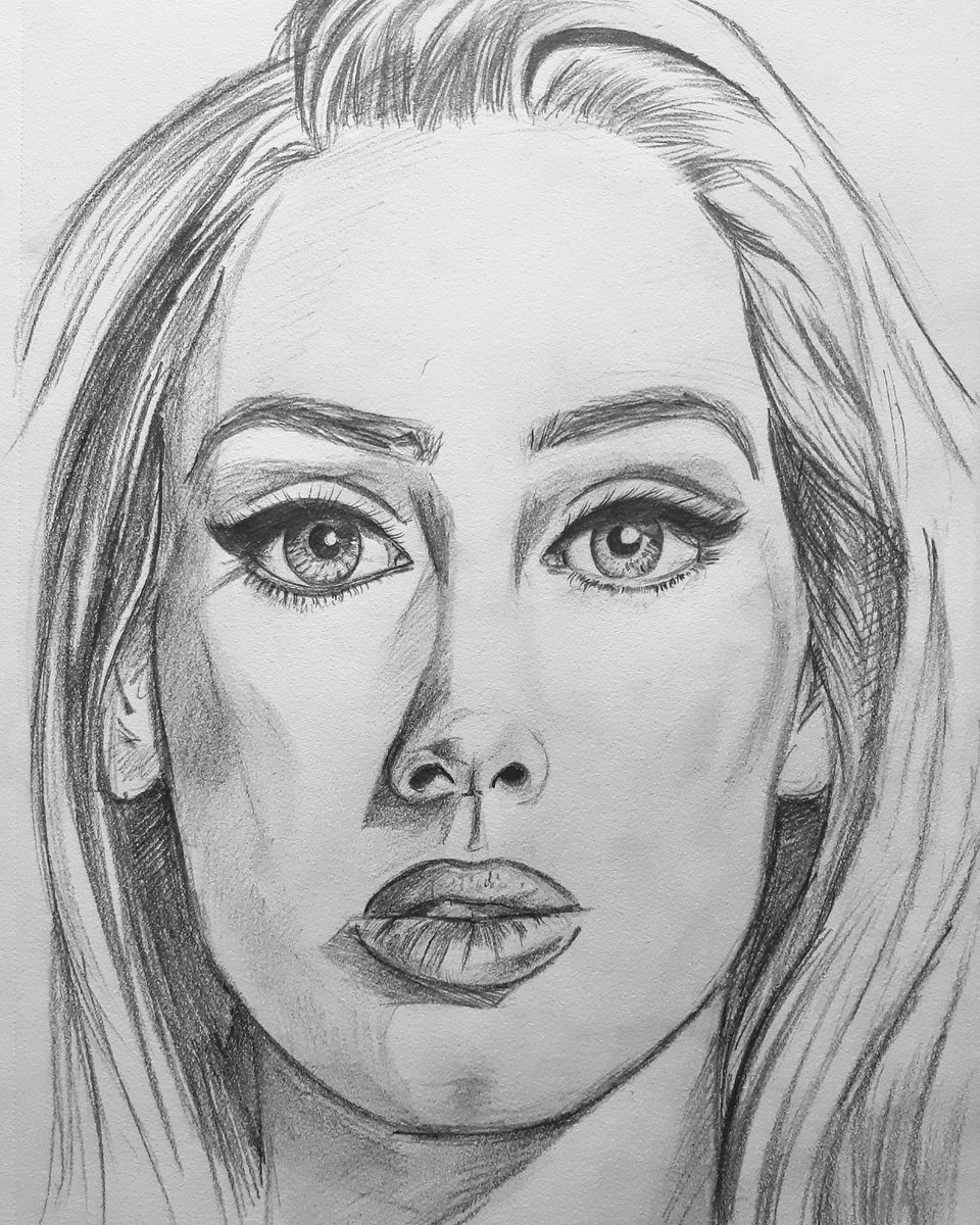GavinMinardArt's tweet photo. 3 days into 2021, where's Adele at?! 👀😂 jokes aside I seriously can't wait for Adele to release new music this year (hopefully)! Here is a sketch I did using a photo from her #SNL hosting gig.

#Art #Artist #Adele #A4 #Adele4 #Sony #BeSafe #HappyNewYear #FanArt #AdeleFanArt https://t.co/5w6HtJmGZv