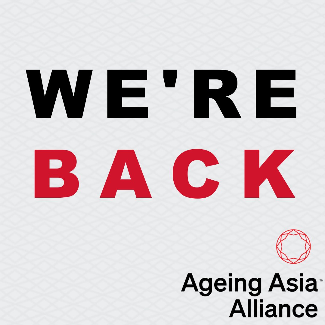Welcome Back! The Ageing Asia office is officially reopened! After a lovely short break, we're all beck, bright eyed and bushy tailed, ready to take on whatever 2021 has to offer! 

How has your new year been? 

We look forward to journey the new year with you!