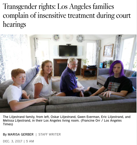 In 2017, Judge Goetz spoke out against transgender individuals who claimed insensitive treatment in the Los Angeles court system. Reva tried to justify it, saying judges have to asking "probing - even uncomfortable - questions."  #FreeBritney
