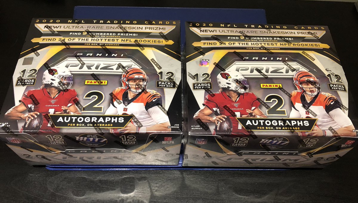 findnbind's tweet photo. Doing a PYT live break!! Dm me for details!! @HobbyConnector  @Hobby_Connect #whodoyoucollect #thehobby #sportscards #paniniamerica #panini #tradingcards #nfl  #footballcards #rookiecard #autograph #rookie #basketball #football #psa  #cards #cardcollector  #prizm #cardcollection https://t.co/RtBKQunOck