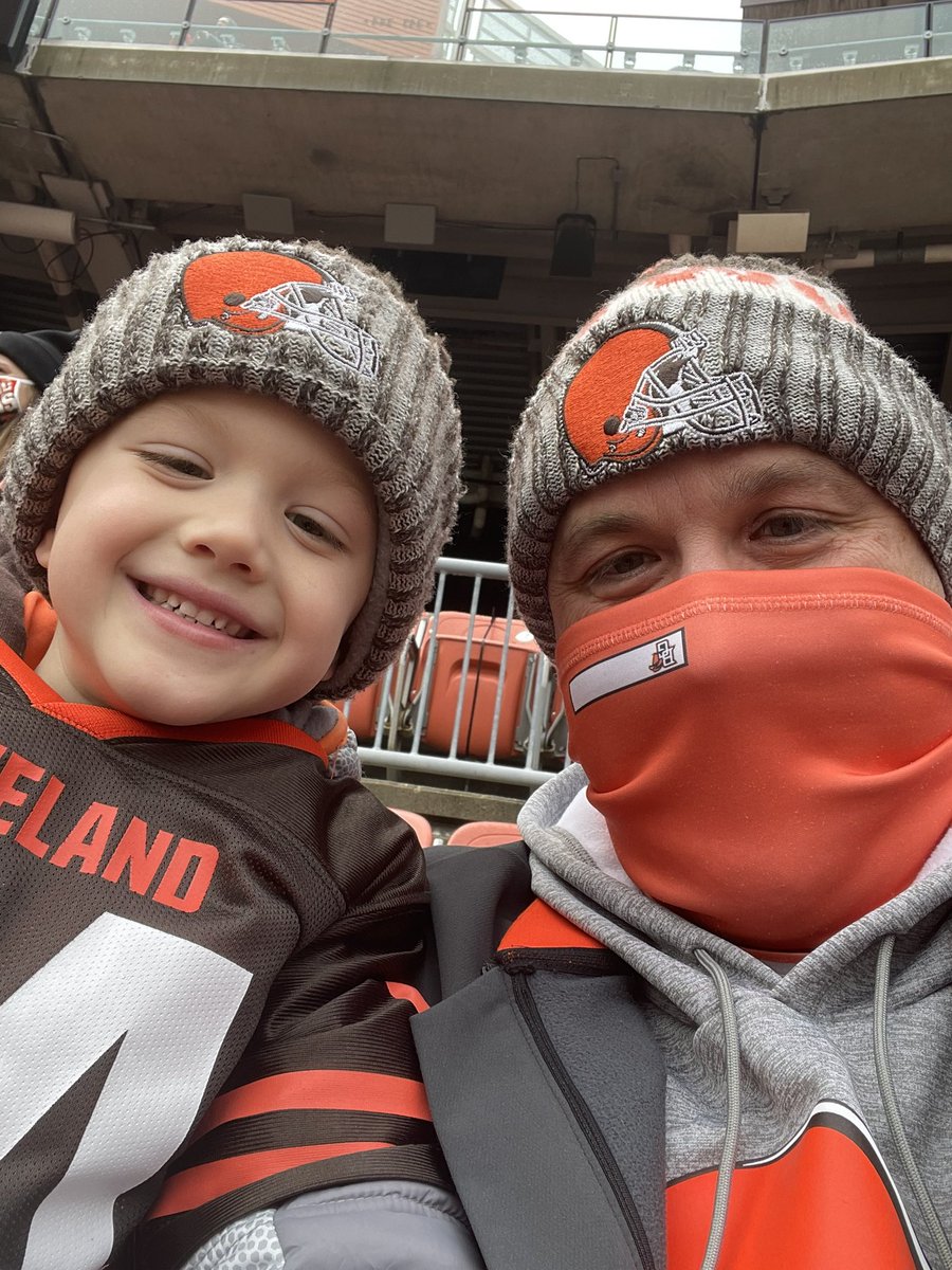 Chris Hedden (@coachhedden) on Twitter photo Great Day at Browns game with CJ!! Playoffs!! Go Browns!! Great Day at Browns game with CJ!! Playoffs!! Go Browns!!