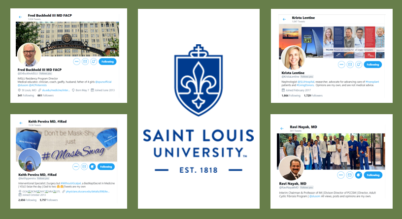  #MedEd is thriving  @slusom. Your clinical rotations are right around the corner, & you will begin to piece all of these islands of information into practice. Make sure to follow the  #MedEd Leaders  @SLUHospital that will bridge these medical concepts at the patient bedside.