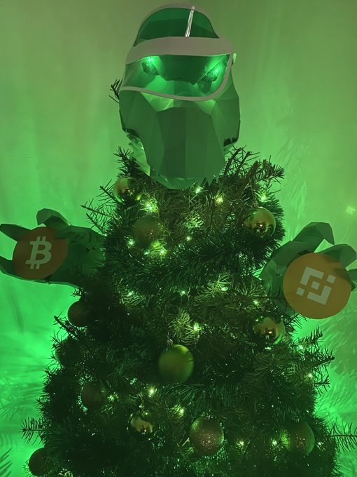 TheCryptoRound1's tweet image. This #binance tree-rex is dino-mite!

Merry Christmas! #Christmas treeChristmas #treeChristmas treeSanta #ClausSanta ClausSanta Claus