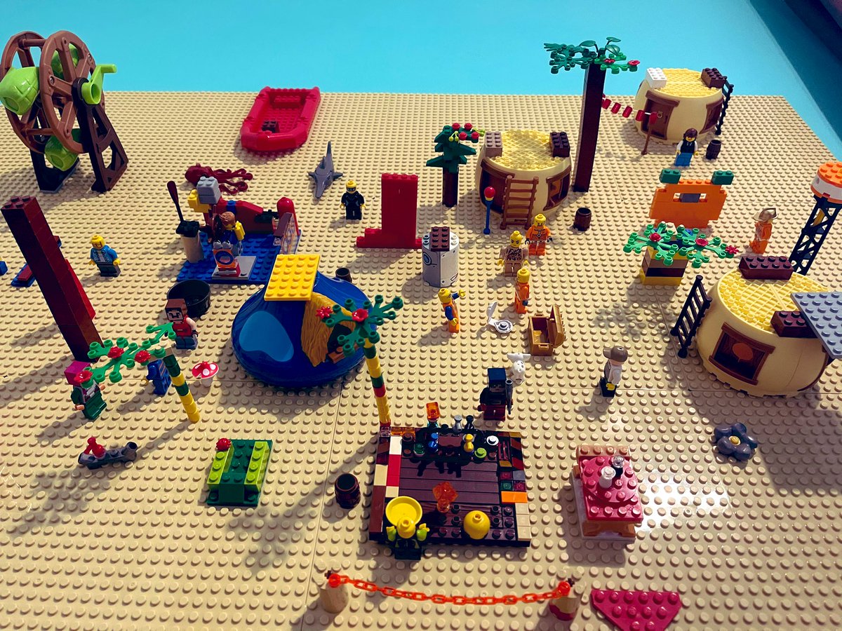 jmwilsonHTSD's tweet image. Decided to build my son a lego wall. We then built a village. 1st pic is from far away and then I took some close ups. I love the whole stem process of planning, building and reflecting. #stemactivity #legowall #funwithlegos