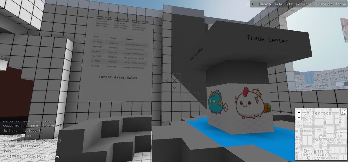 razxietm's tweet photo. I just saw this while looking into @cryptovoxels one of the #blockchaingaming platform. We are everywhere @AxieInfinity I guess?
@Jihoz_Axie
#RAZxie™
#RAZxieInfinity
#RAZxieUniversity
#CryptoGame
#Play2Earn
#PlaytoHelp
$SLP $AXS https://t.co/6AHYR47Iki