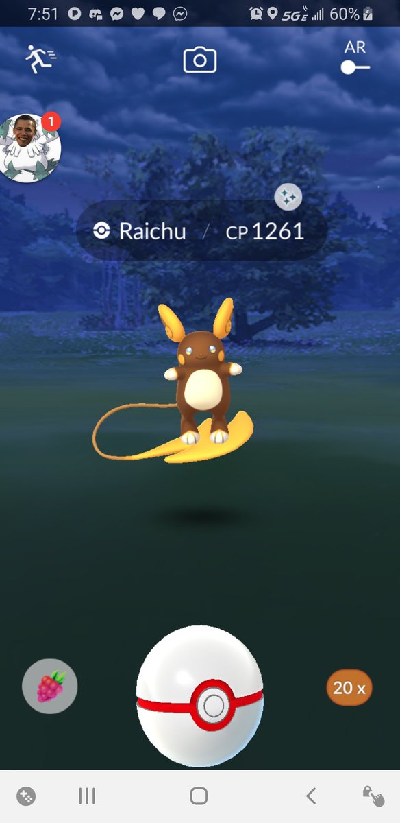 burk0518's tweet photo. I'm on fire with these ones lately! I think this is my 3rd one! #PokemonGO #RemoteRaiding https://t.co/lP4HMF4HTi