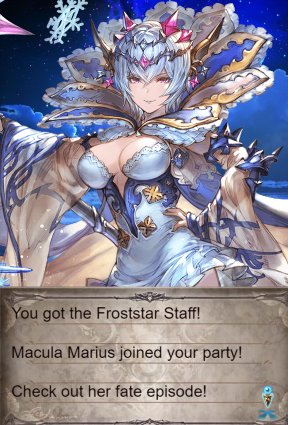 kidamiku's tweet photo. Wow I got lucky with today free rolls 
I should maybe start playing granblue more seriously
#GranblueFantasy https://t.co/roQH0IV6Zm