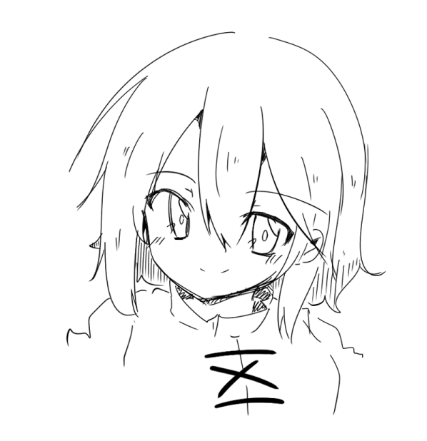 液タブすげぇな…。板タブの半分以下の速さで絵が描けるな… 