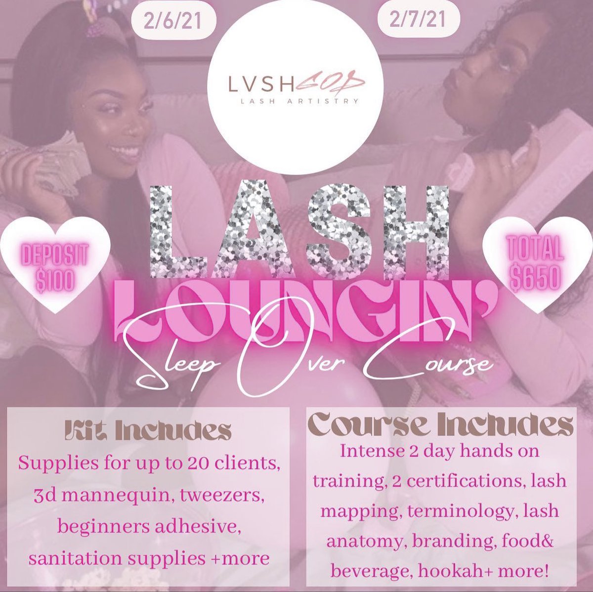 niqabimami's tweet image. Yeah my February lash course is gonna be one for the books 💖💕🥂🏆

📍 Atlanta GA 

#atllashtech #ATLANTALASHTECH