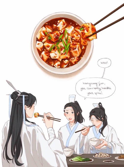 when you're in love w someone who chugs 3 jars of laoganma every day #wangxian 