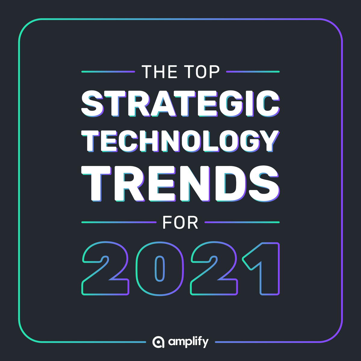 amplify_tc's tweet photo. According to @Gartner_inc, distributed cloud, AI engineering, cybersecurity mesh and composable business drive some of the top trends for 2021.

Which technology trends have the most potential to impact your business?

#techtrends2021 #CloudComputing https://t.co/rZKqmkjv52