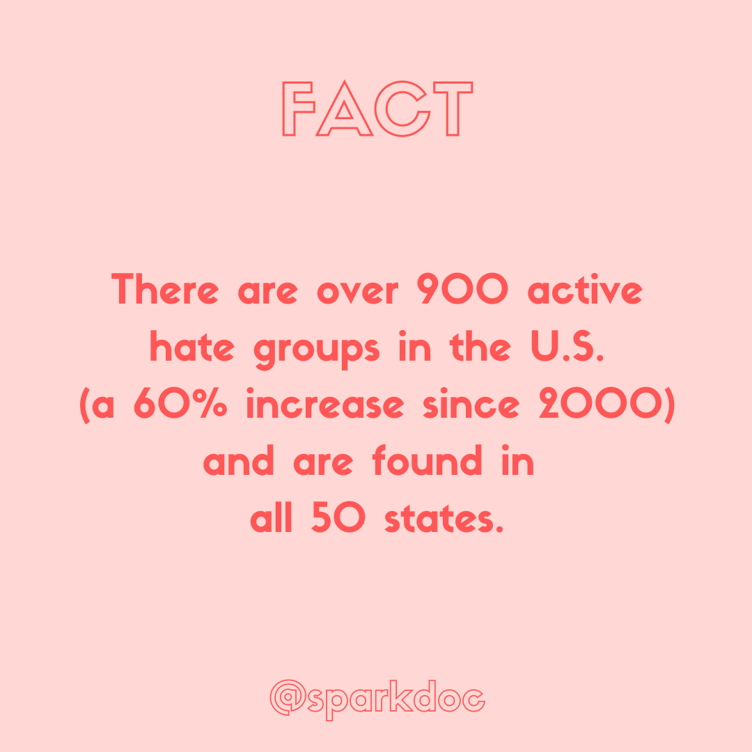 thesparkdoc's tweet photo. Think racial inequality is an overhyped myth? Think again. The @splcenter reports otherwise. They also found that Neo-Nazi groups are up 22% and anti-Muslim groups rose for a 3rd straight year. What will you do to change those statistics in 2021? #ReplyTweet and let us know. 👇 https://t.co/nJ3TUUxmye