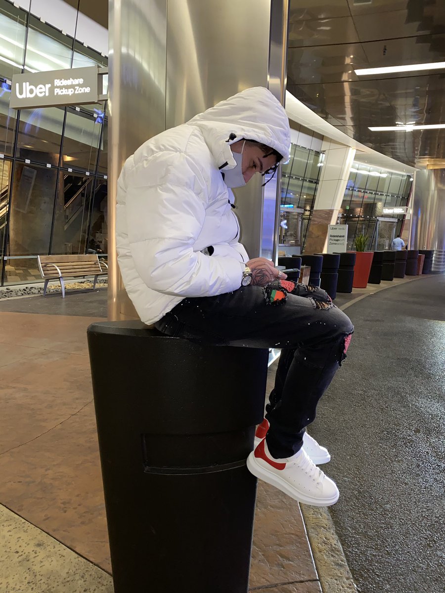 In my thoughts, havin conversations with demons.