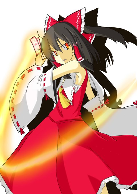 22.残ってる中で1番昔の絵を見せて
 2010年だかに描いた初霊夢 