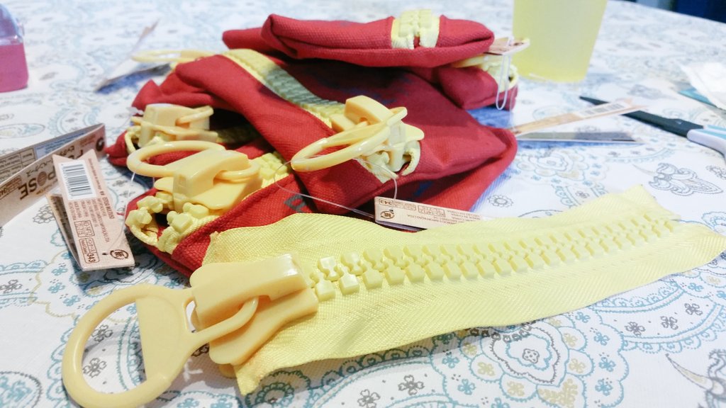 Daiso actually sometimes ahs some really wild and useful stuff, I got these weird big zippers for cheap, spray painted them, and paid way less then custom zippers for my SB69! zipper boy.