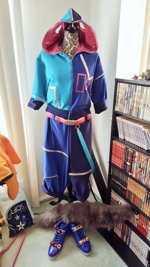 Daiso actually sometimes ahs some really wild and useful stuff, I got these weird big zippers for cheap, spray painted them, and paid way less then custom zippers for my SB69! zipper boy.