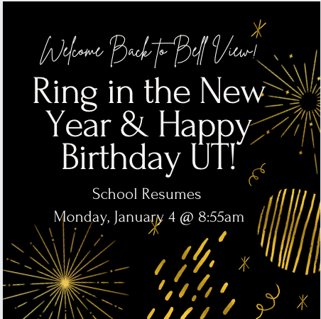 BellViewElem's tweet photo. January 4, Utah will celebrate its 125th birthday!  January 4, 1896, Utah became the 45th state to enter the Union.
We’ll sing Happy Birthday during the announcements .
https://t.co/pIFlHQCx6l https://t.co/oL1EgUW4dj