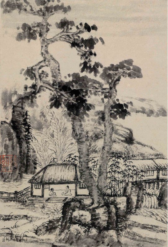模写 大徳寺170世 清巌宗渭 筆 百鳥不来春又過 odmalihnogu.org