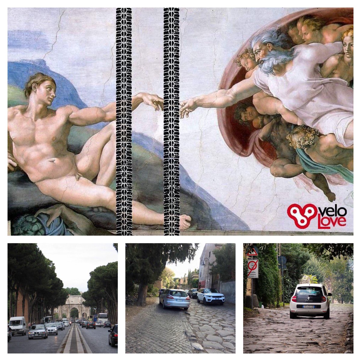 GRAB_Roma's tweet photo. #Roma passa e ripassa ogni giorno sulla sua storia.
In macchina. https://t.co/On2tvfAg6x