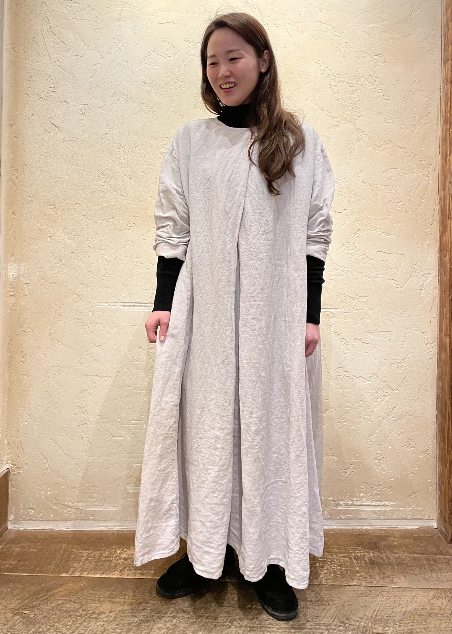 無地・新色登場！ ネストローブ♡リネン2wayワンピース | kinderpartys.at