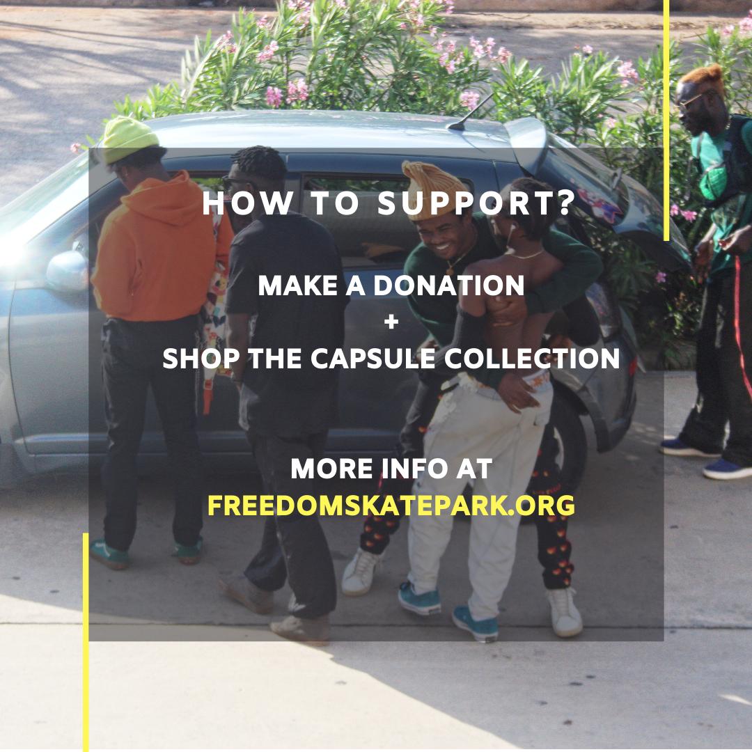 help the #FreedomSkatePark project to come on by making some donations and do some shopping🎁 via the link below 🙏🏻😉💙
link: freedomskatepark.org