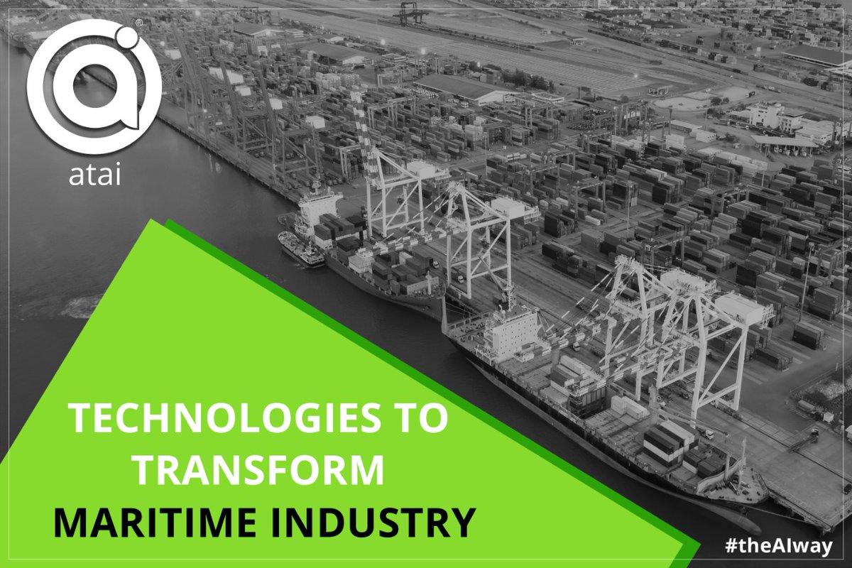 atai_ai's tweet photo. Technologies to transform Maritime Industry
https://t.co/Fk3XhmQqSu
#atai #theAIway #gotAI #AI #Digitalisation #VesselOptimisation #TechnologyAdoption #AutonomousShipping #EdgeComputing #AISensor #MaritimeIndustry https://t.co/Ca3fVtmy7Z