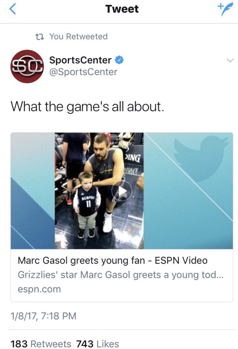 PricePounds's tweet photo. Really cool to be part of Marc’s return video! Always love for my guy! Thanks @MarcGasol https://t.co/RBB8ukdnPd