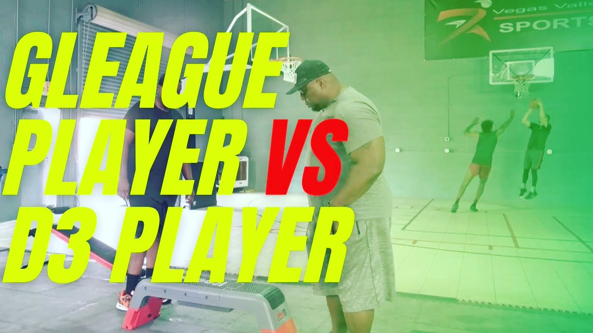 While working out and getting back to the basics. A high level 1v1 happens behind me. youtu.be/tM2OLAyXPH4 #gleague #basketball #YouTuber #YouTube #fitnessmotivation #fitness #d3player
