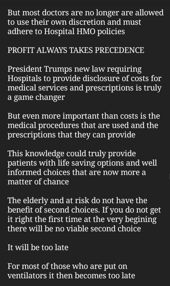 My brothers father in law just died after being put on a ventilatorIt is truly sad that doctors will not, or can not use the most effective medicinesDoctors are not taught how to heal, but to prescribe medicine(Picture is not of him)