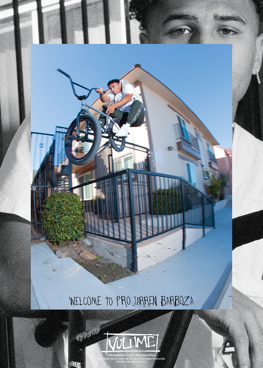 This one has been a long time coming. San Diego-based shredder <a href="/JarrenBarboza/">j</a> has finally and officially gotten the bump up to <a href="/theVolumeBikes/">Volume Bikes</a> pro team.

vitalbmx.com/news/news/Jarr…