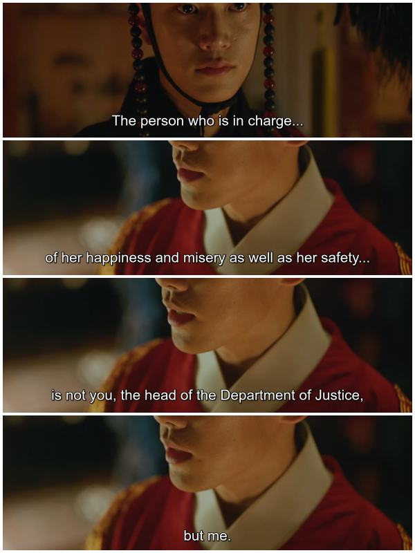 Rather than CJ isn't aware of his feelings, thus impossible for him to sleep with SB, he's more likely to only show a sense of protection & responsibility towards SB (like in the c-drama). He'd only say I love u in the near end. This drama is on track imo. #MrQueenEp8  #MrQueen