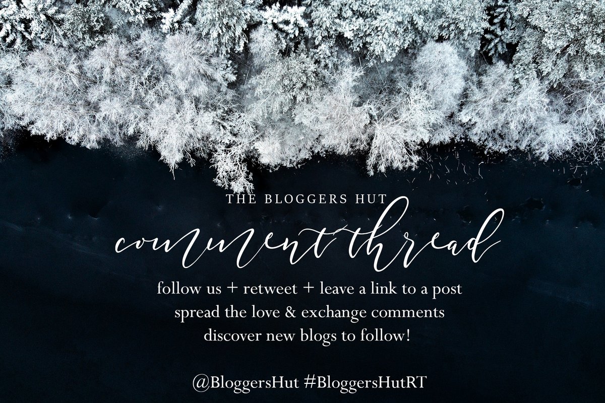 THE BLOGGERS HUT COMMENT THREAD 

Let's support each other~ 
Spread the love and share your blog posts. 
#BloggersHutRT #bloggerswanted