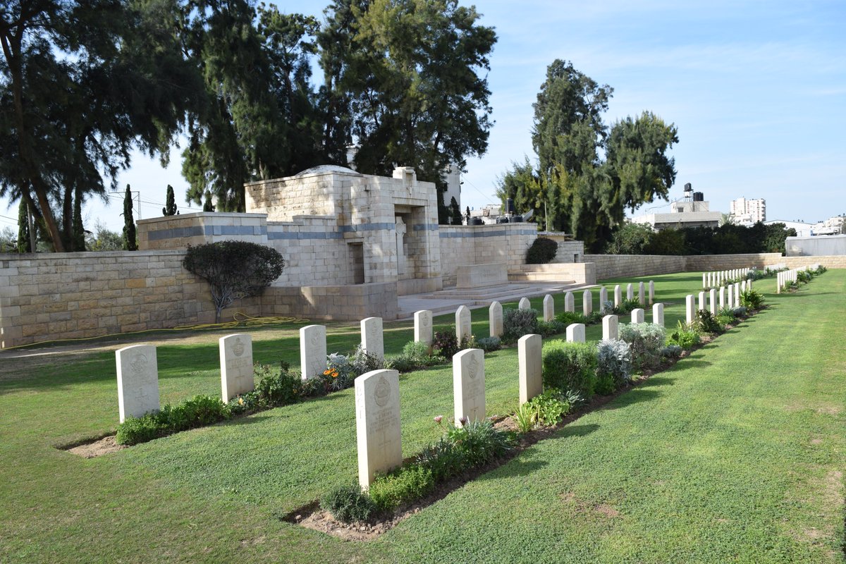 HemaJaradah's tweet photo. @Bennett22David @CWGC Gaza War Cemetery this week, good maintenance by our staff. #OurWorkContinues #LestWeForget https://t.co/ypO8W4UjLT