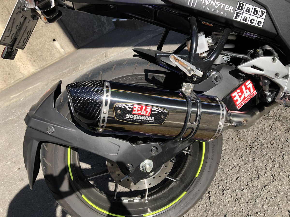 美品ジクサー250・sf250用、ヨシムラ製マフラー 新品未使用品