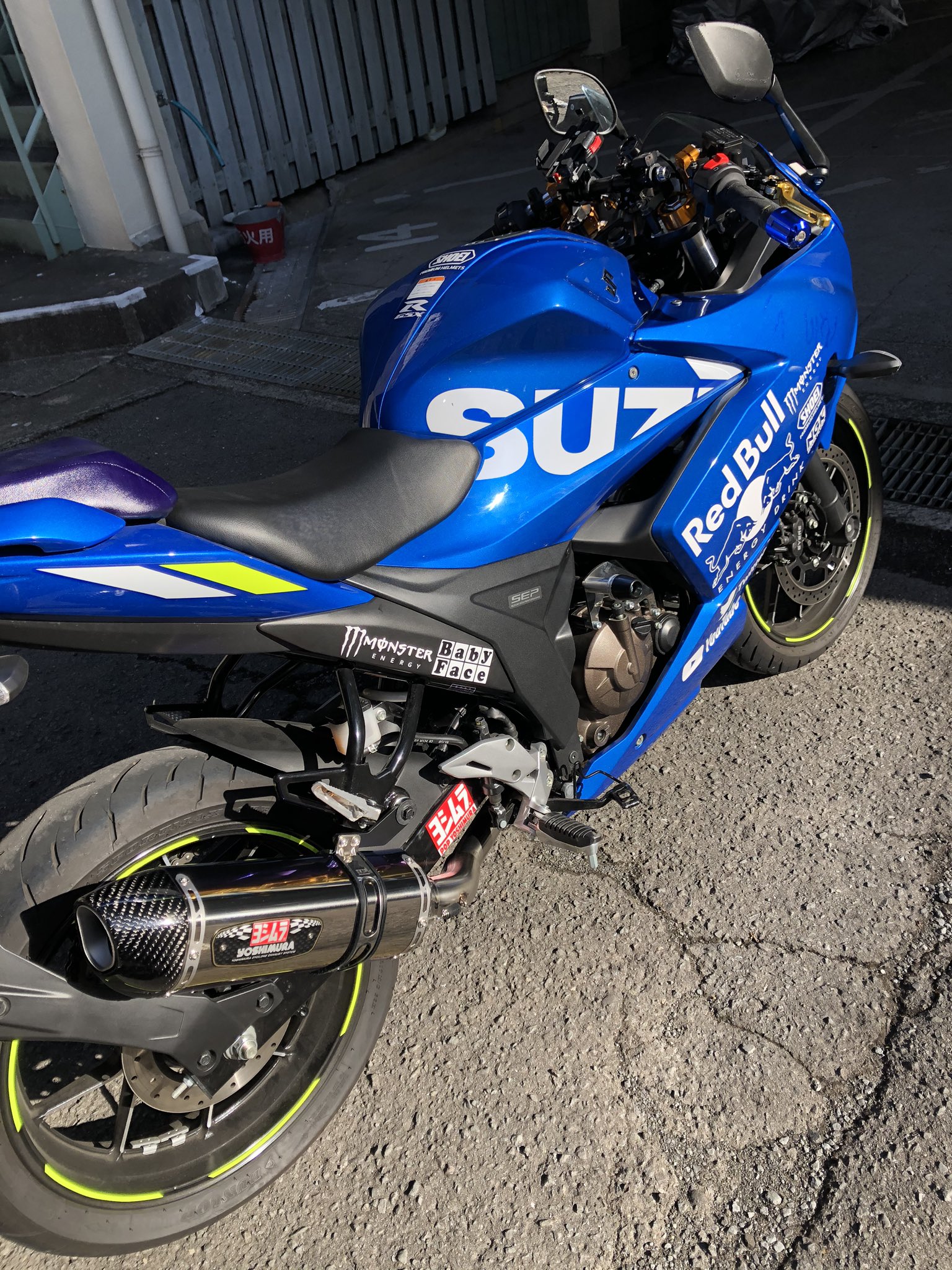 ジクサー250用 ヨシムラマフラー （ヨシムラ マフラー(ジクサー