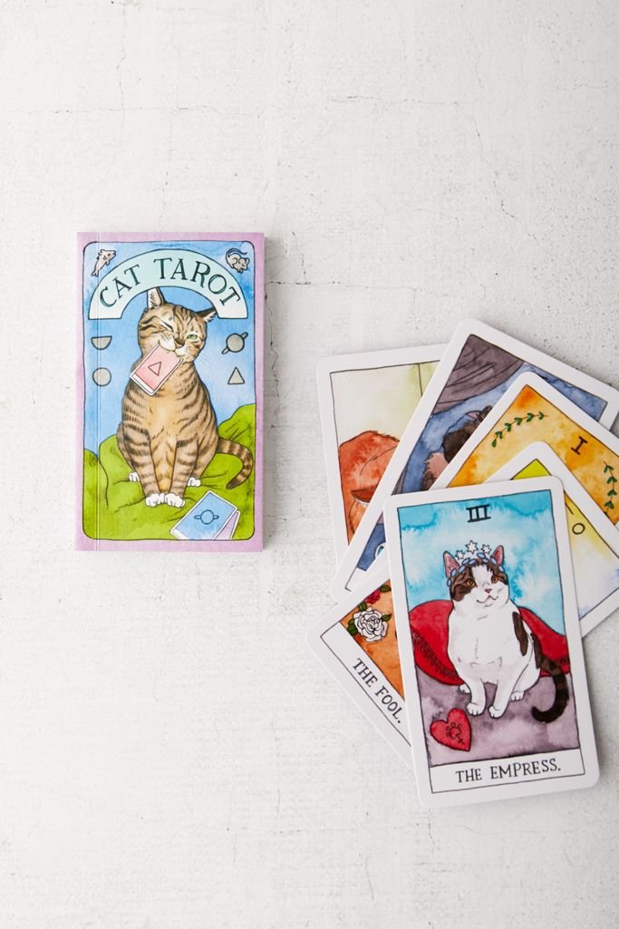 there are cat tarot decks. and they're adorable. I don't even like tarot. 
