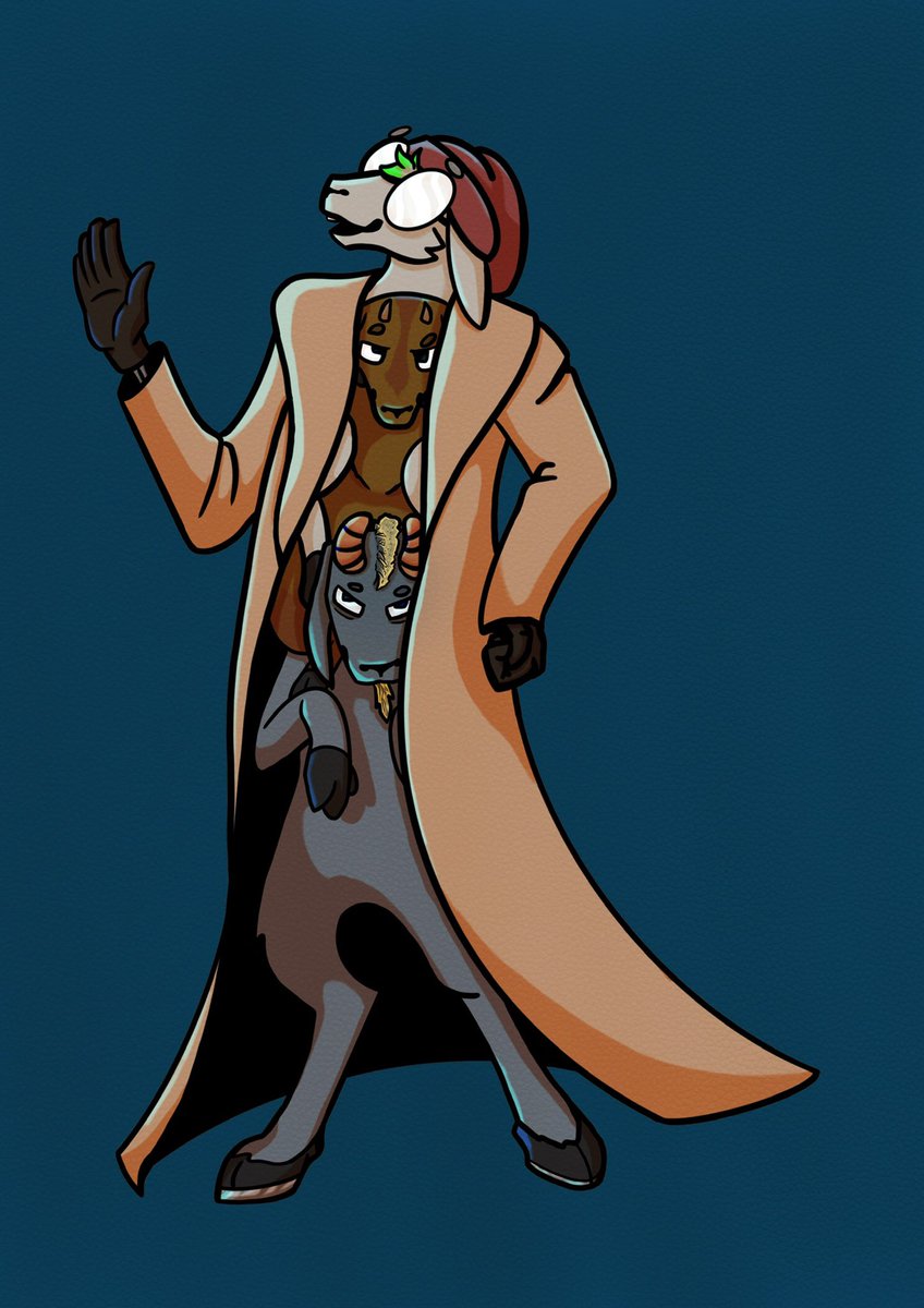 How do you know I’m not just three goats in a trench coat?