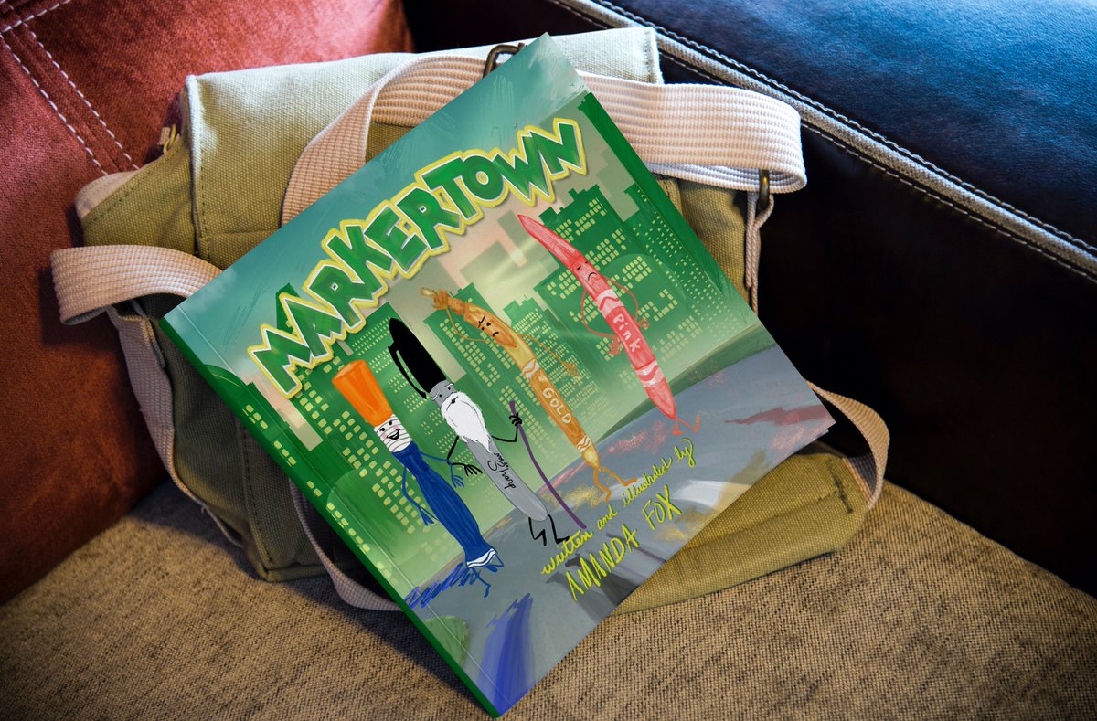 AmandaFoxSTEM's tweet photo. I'm so happy to announce that my #kickstartercampaign for my book, #Markertown begins 1/4/2021 at 7am! Make sure you 🖱↗ on link below &amp; back my project!

Markertown is enhanced with #augmentedreality content &amp; comes w/ turnkey lessons for educators!

https://t.co/B77CZnW3ID https://t.co/obAsG7Xm8n