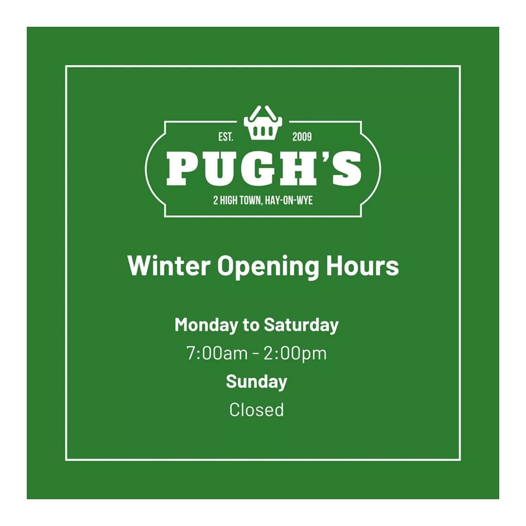 Our new opening hours.
Please note these times are subject to change based on updated COVID rules.
Stay Safe 💚