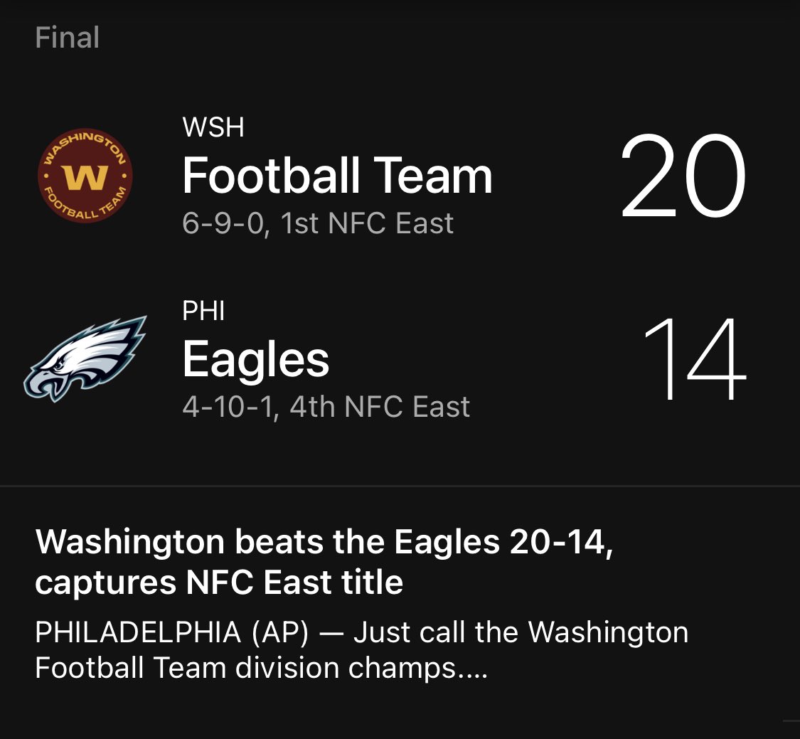 thecheesefeed's tweet image. 🤨 #WOW

That @Eagles vs @WashingtonNFL #NFL game tonight was a disgrace

#HowToLose #Tanked #HowToTankAnNFLgame
#NotCoveringTheSpread  #Fixed #ProbablyCheating #SportsGambling #InsideJob #SportsBook #Eagles 
#WashingtonFootball