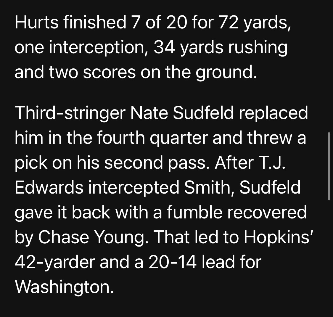 thecheesefeed's tweet image. 🤨 #WOW

That @Eagles vs @WashingtonNFL #NFL game tonight was a disgrace

#HowToLose #Tanked #HowToTankAnNFLgame
#NotCoveringTheSpread  #Fixed #ProbablyCheating #SportsGambling #InsideJob #SportsBook #Eagles 
#WashingtonFootball