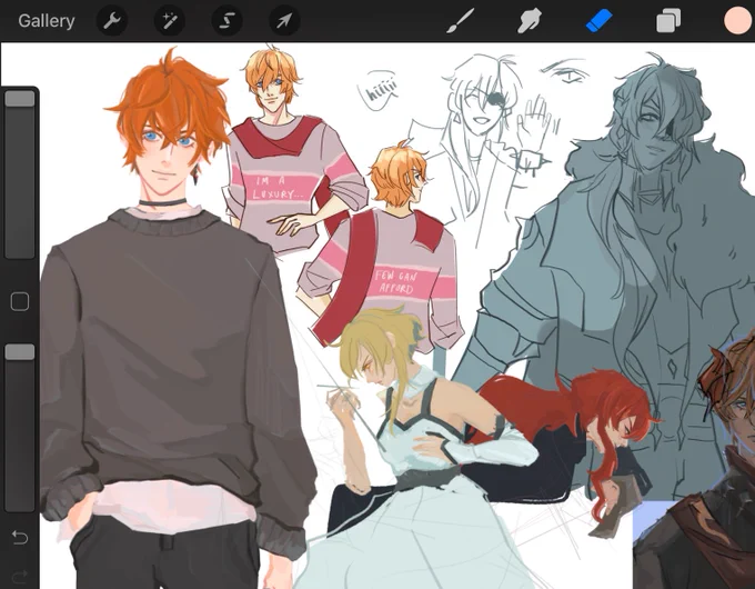 me: omg i hate childe
also me: heyyy everyone here's another childe WIP ???❤ #原神 