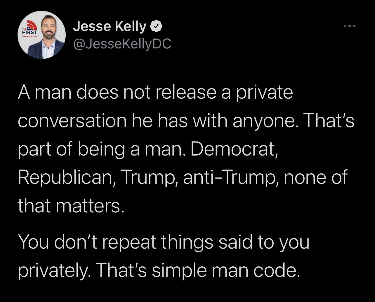 I chopped this tweet into a fine powder, snorted it, and now I’m what the lame-stream media is calling