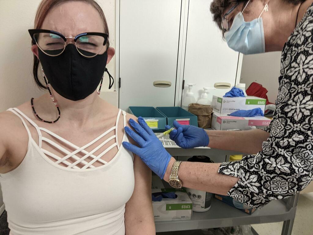“Got my Moderna today!” via u/Lizaderp #vaxxhappened #antivax #antivaxx
