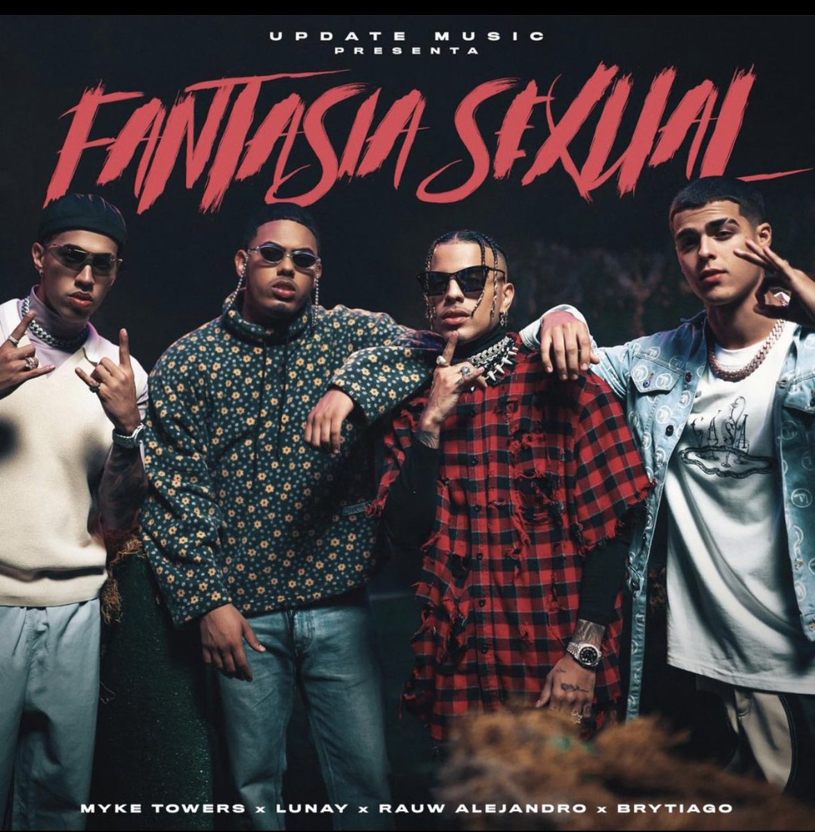 revolelpadrino's tweet image. FANTASIA SEXUAL anunciare la fecha del estreno mundial una semana antes del lanzamiento al mas que comente aqui..... diganme los leo dime @myketowers @lunay @rauwalejandro @brytiago @justbeatsofficial @franfusion @gabymusic #FantasiaSexual #Revol #UpdateMusic #ElPadrino