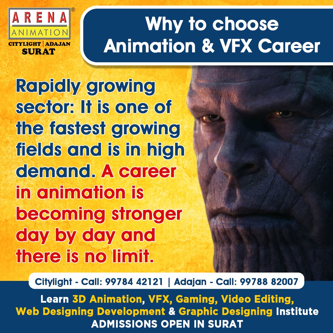 Arena Animation Citylight Surat on Twitter: Arena Animation Citylight Surat on Twitter: